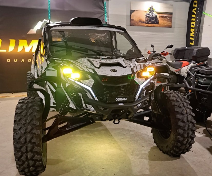 Can-Am Maveric w garażu Limquad